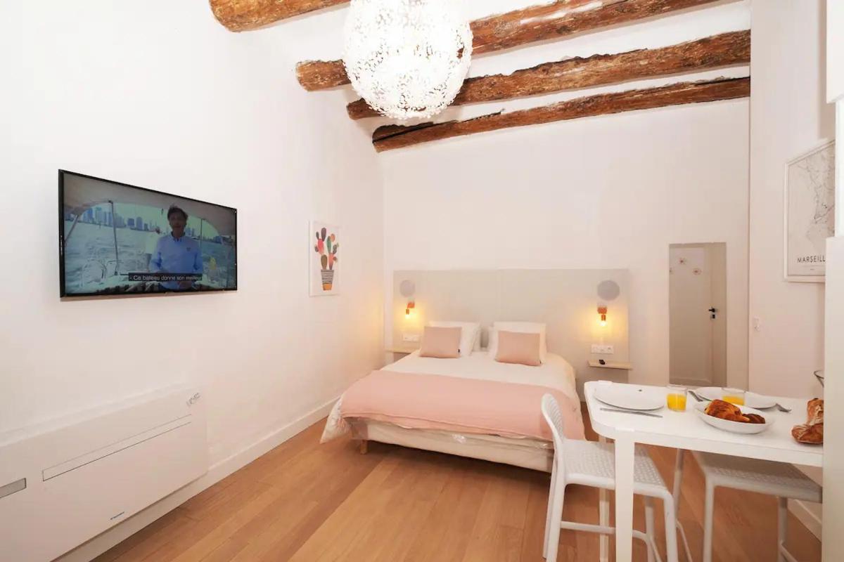 Design Suite Vieux Port Appartement Tout Equipe Climatise Μασσαλία Εξωτερικό φωτογραφία